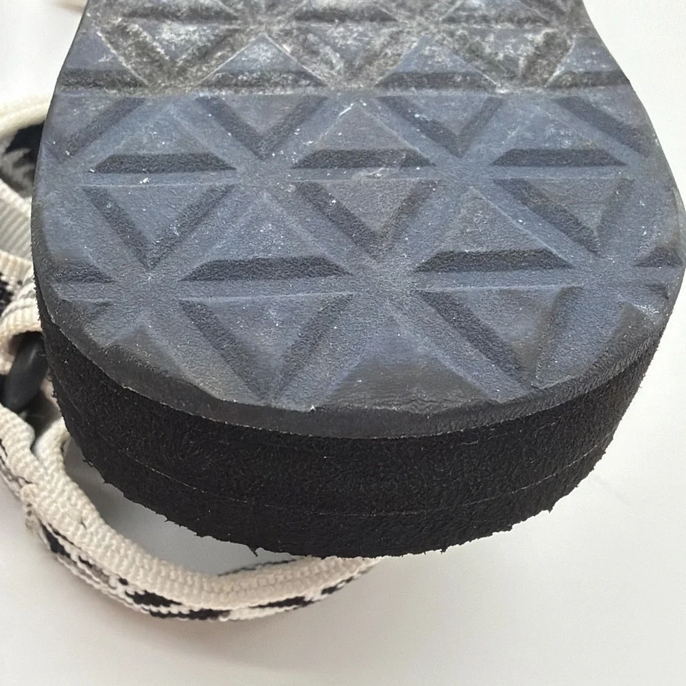 TEVA Sandals Black White Aztec Size 6 BWGR / 1003987 ORIGINAL UNIVERSAL SPORT